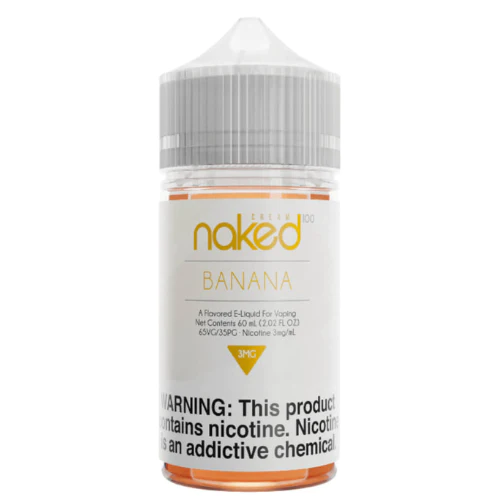 NAKED CREAM BANANA 6MG 60ML Empire Smoke Distributors