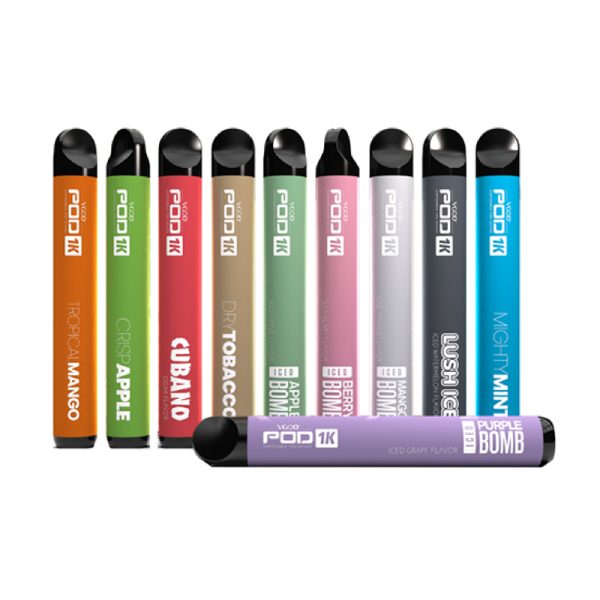 VGOD POD 1K DISPOSABLE – BOX OF 10 – Empire Smoke Distributors