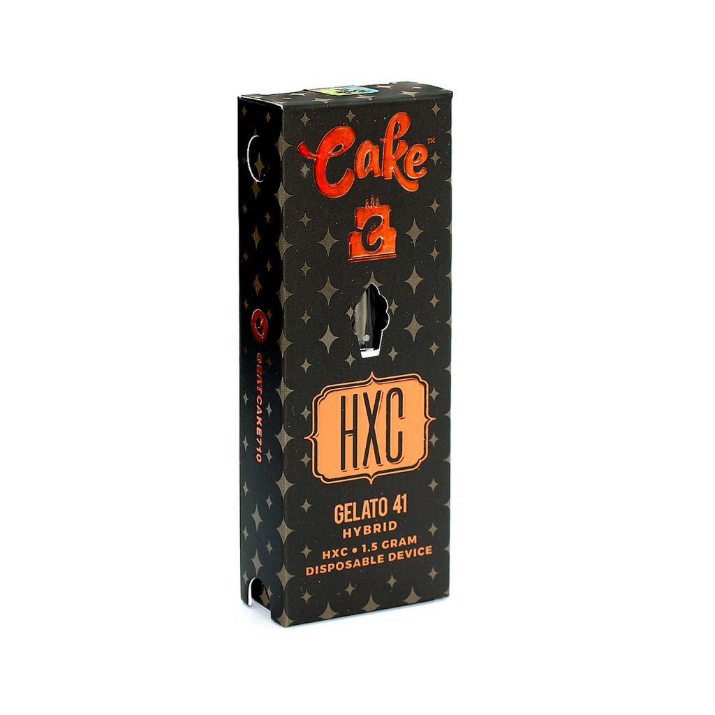 CAKE HXC DISPOSABLE GELATO 41 (HYBRID) 1.5GM BOX OF 5 Empire Smoke