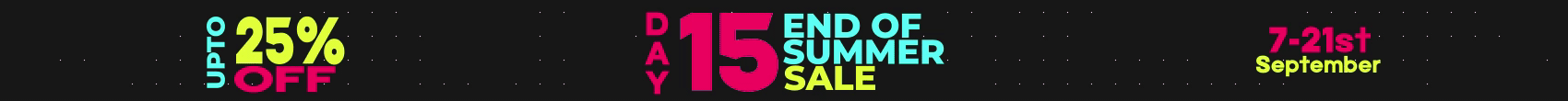 End of Summer Sale day-15