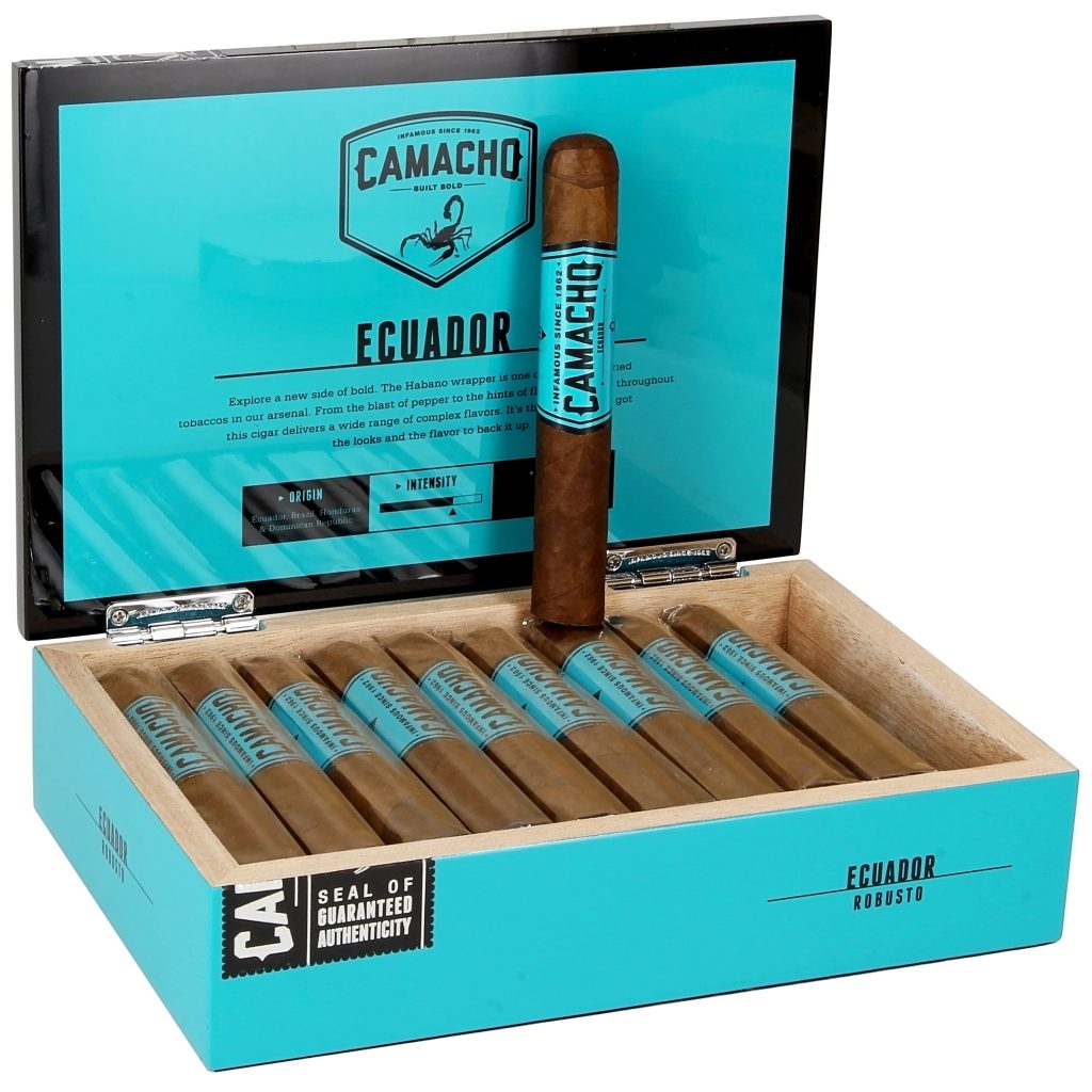 CAMACHO ECUADOR BOX OF 20 Empire Smoke Distributors