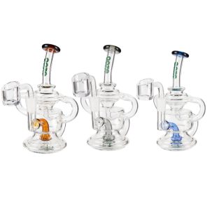 Chill Out with the Ooze Glyco Freezable Water Pipe w/ Liquid Glycerin