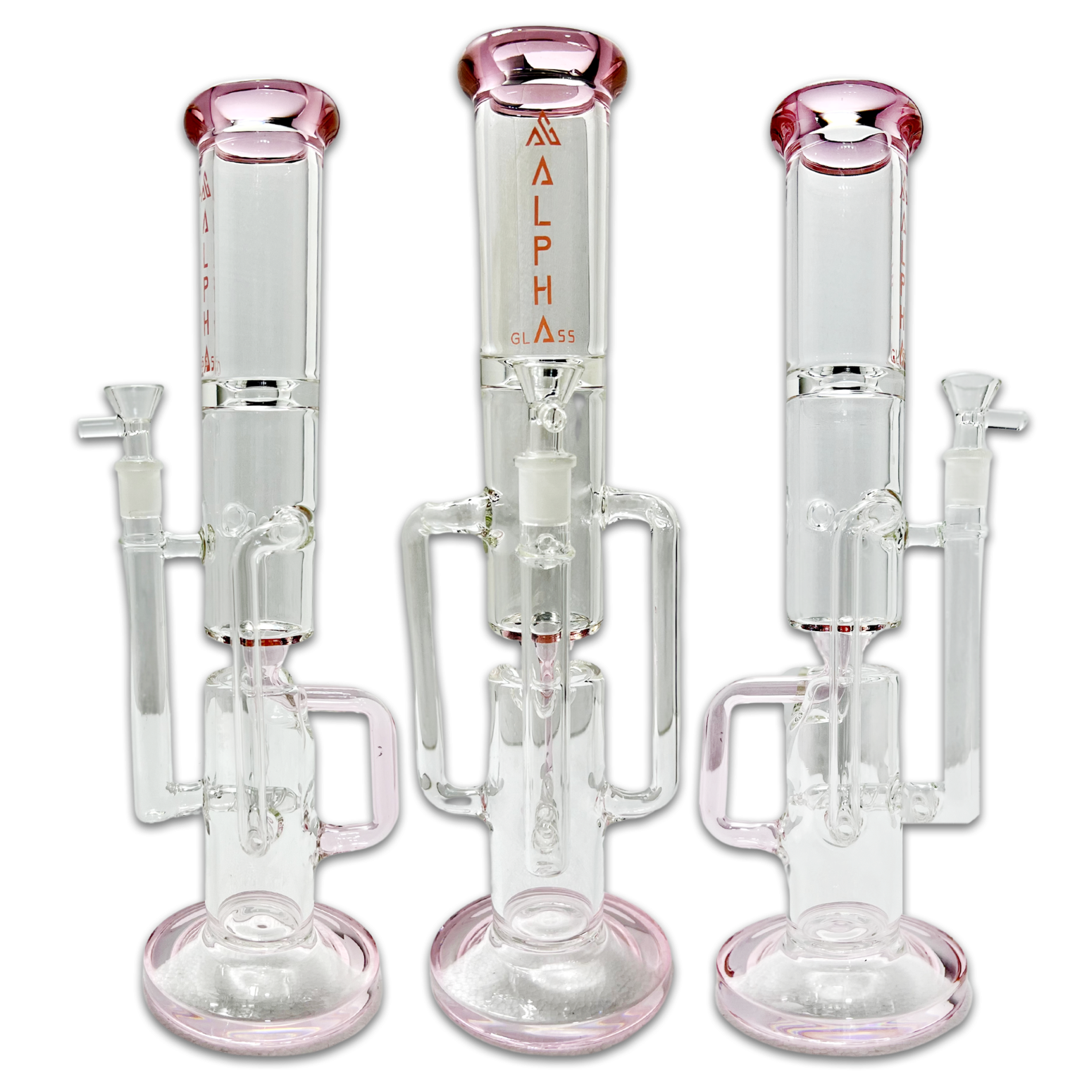 14″ ALPHA SHOWERHEAD WATER PIPE Empire Smoke Distributors