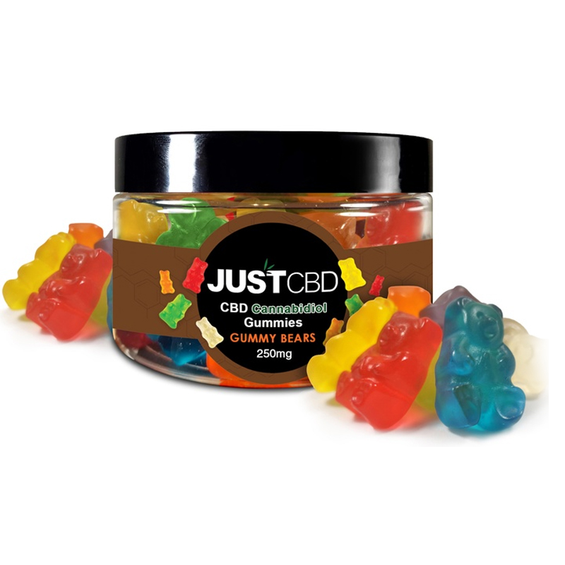 JUST CBD GUMMIES 250MG GUMMY BEARS Empire Smoke Distributors