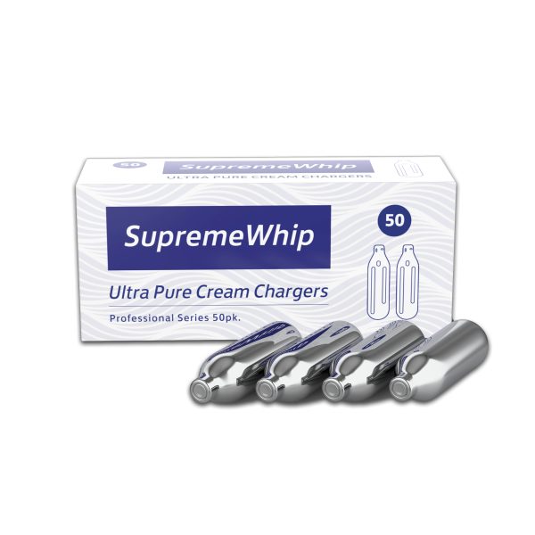 SUPREME WHIP CREAM CHARGERS (12 X 50) Empire Smoke Distributors