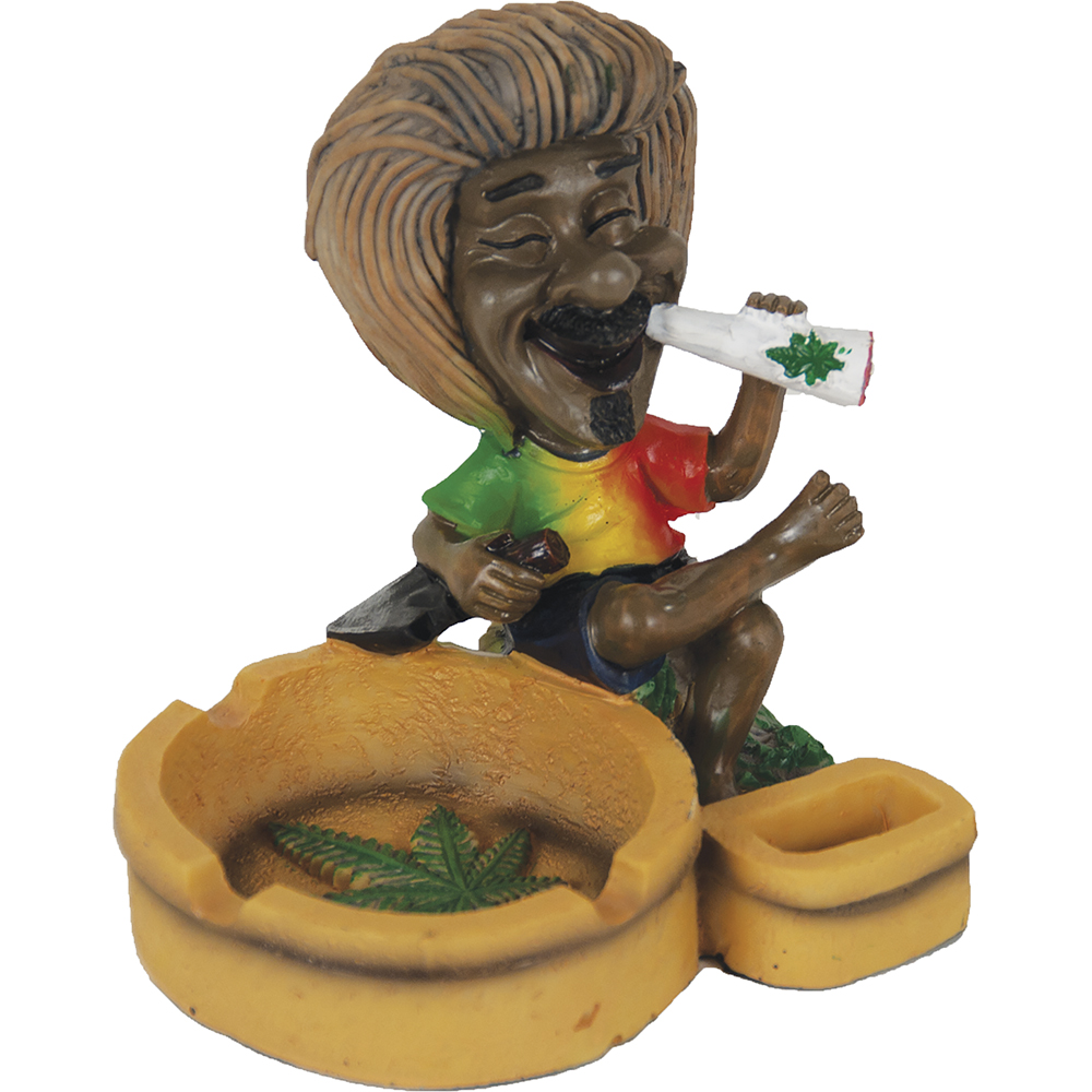 JAMAICAN POLY RESIN ASHTRAY (LT71) Empire Smoke Distributors
