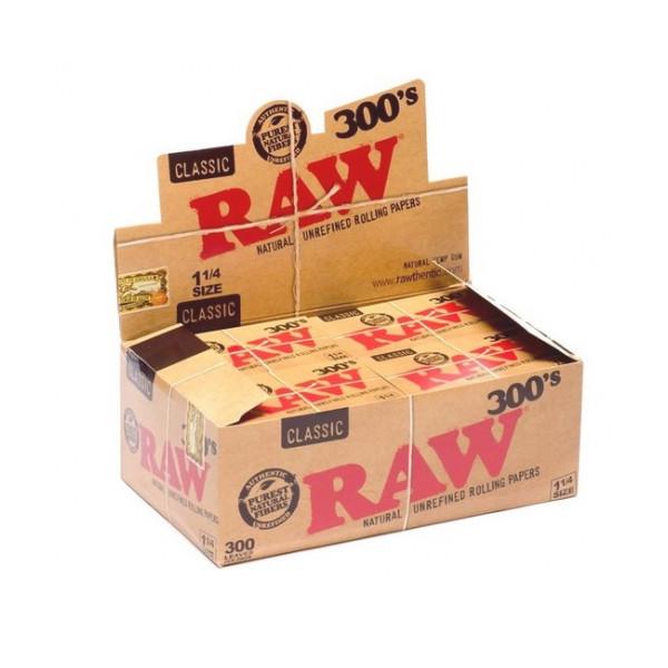 RAW 300’S CLASSIC 1.25- 20 PER BOX – Empire Smoke Distributors