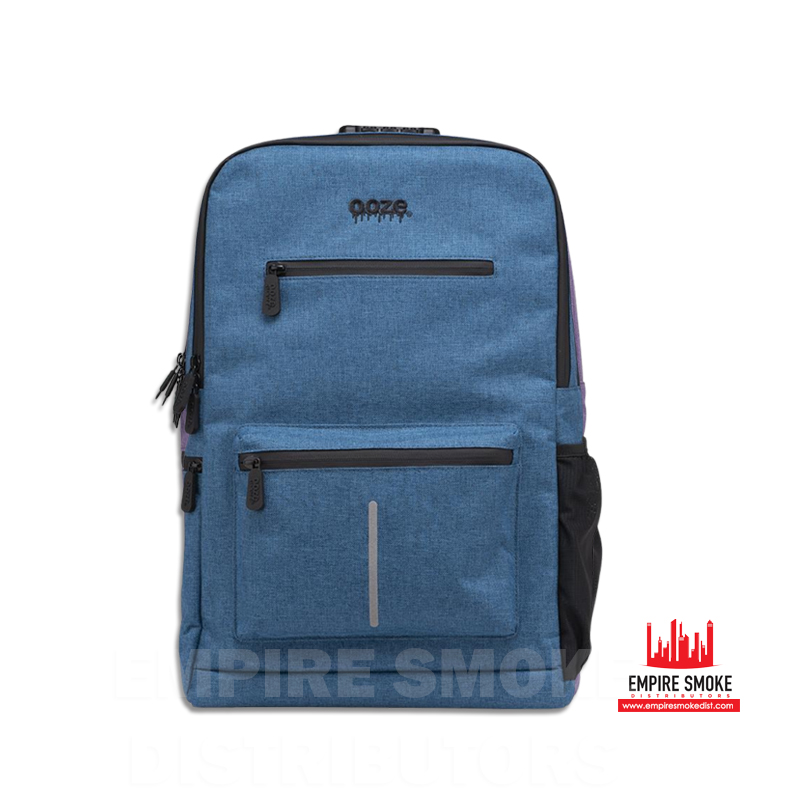 OOZE TRAVELER SMELL PROOF BACKPACK SURF BLUE Empire Smoke Distributors