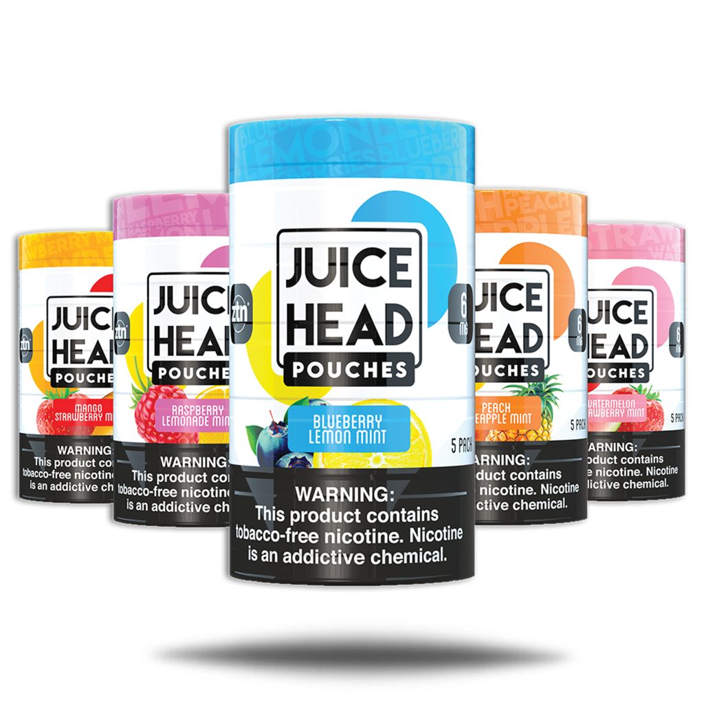 JUICE HEAD NICOTINE POUCHES 6MG PACK OF 5 Empire Smoke Distributors
