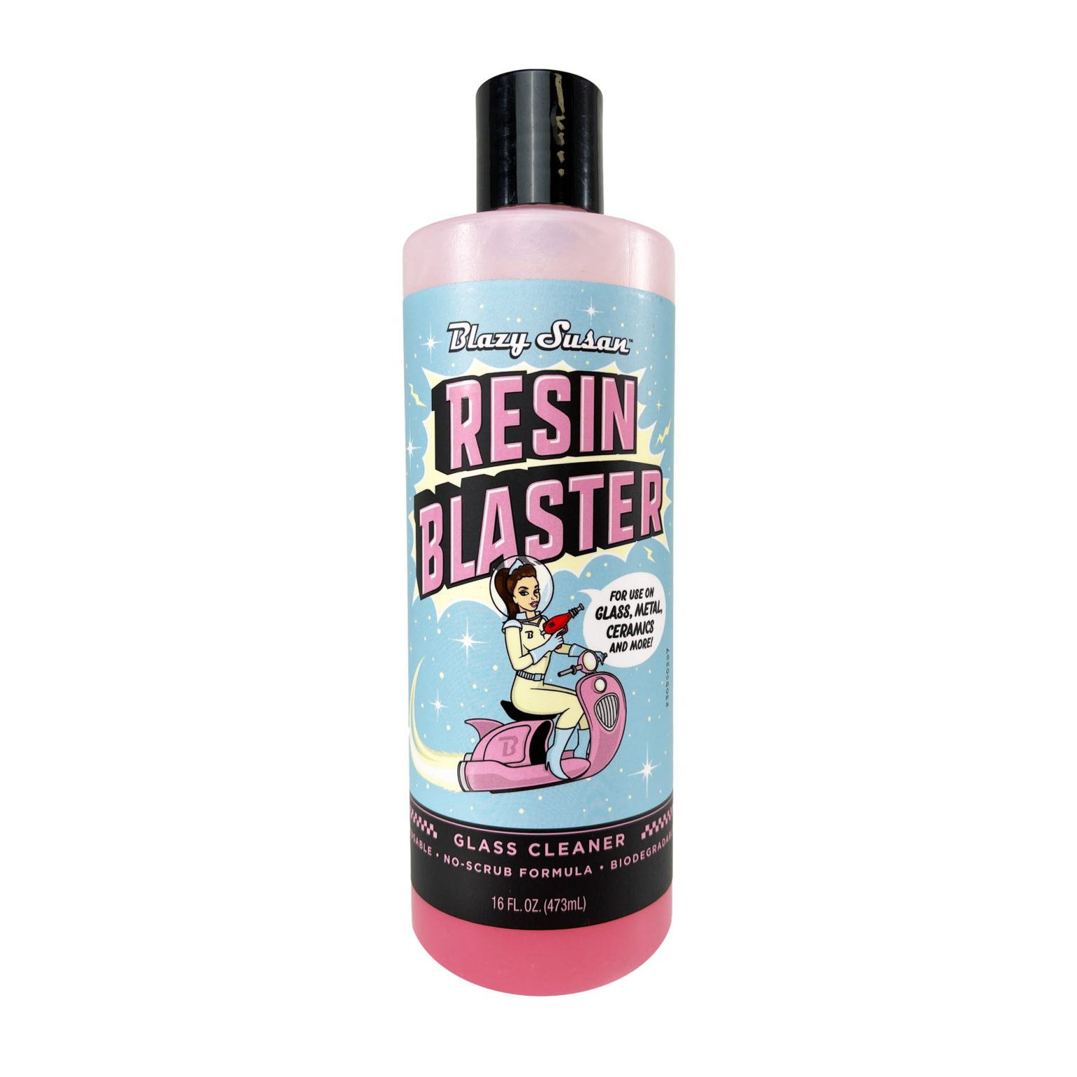BLAZY SUSAN GLASS CLEANER RESIN BLASTER 16OZ PCS Empire Smoke