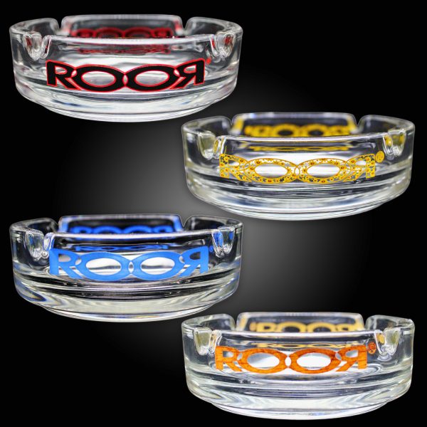 Roor Glass Crystal Ashtray (Round)