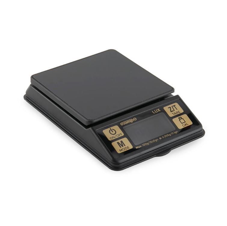 Truweigh APEX Digital Mini Scale - 1000g x 0.1g - Black Portable Scale