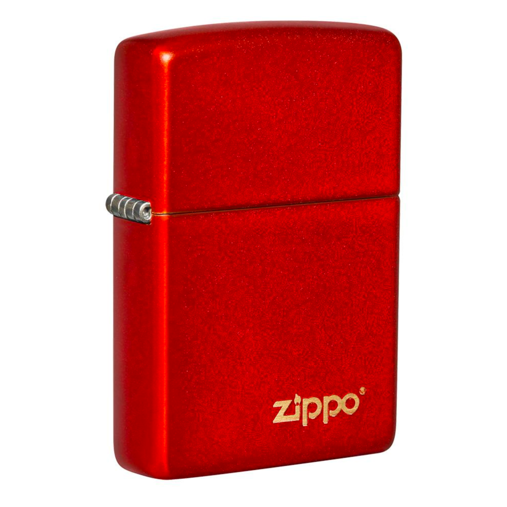 ZIPPO 49475ZL METALLIC RED ZIPPO LASERED - Empire Smoke Distributors