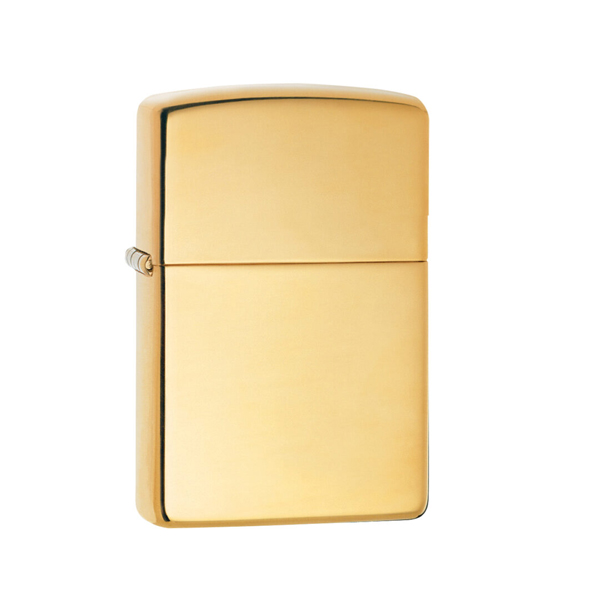 ZIPPO REG HI POL BRASS WO/SB Empire Smoke Distributors
