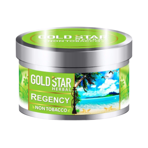 GOLDSTAR Herbal NON Tobacco Smoke REGENCY Flavor. Premium Hookah 200 gm