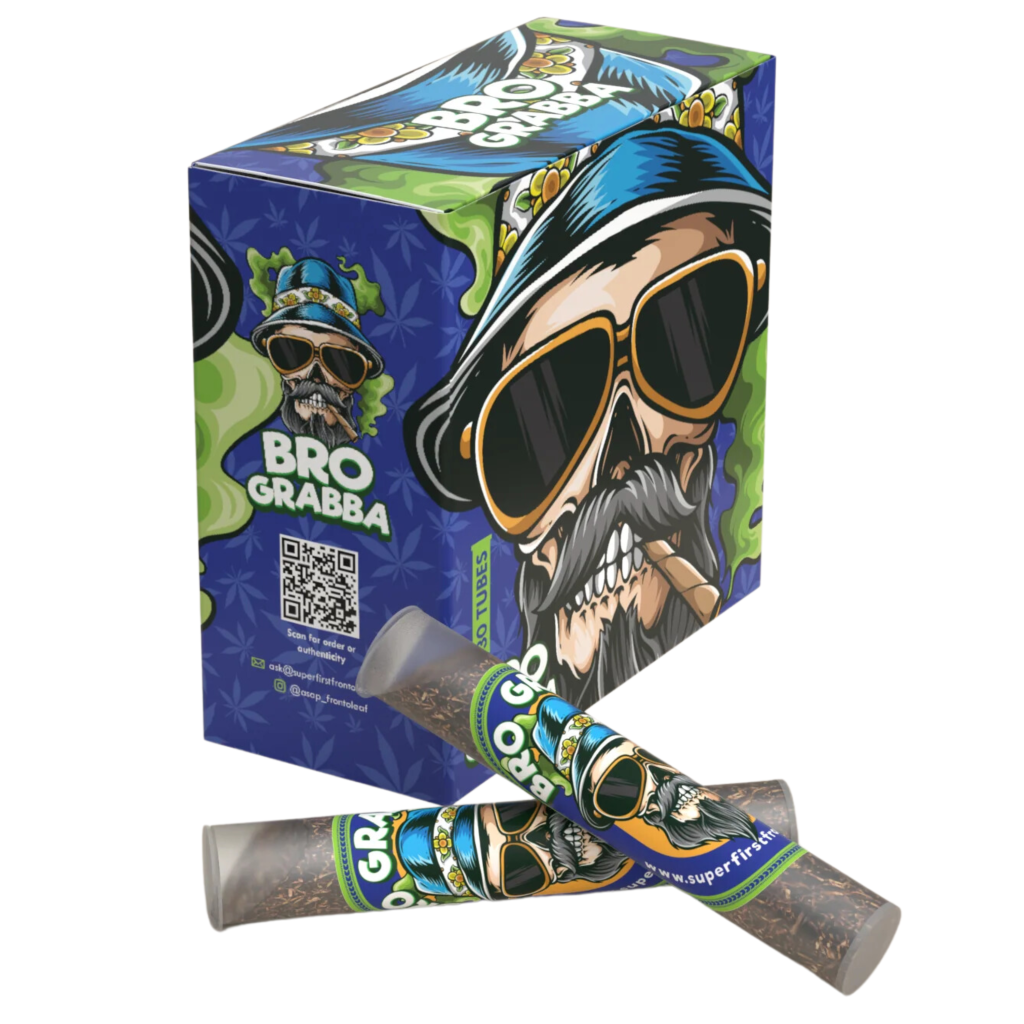 SUPER FIRST CRUSHED GRABBA BRO GRABBA 30CT TUBES BOX Empire Smoke