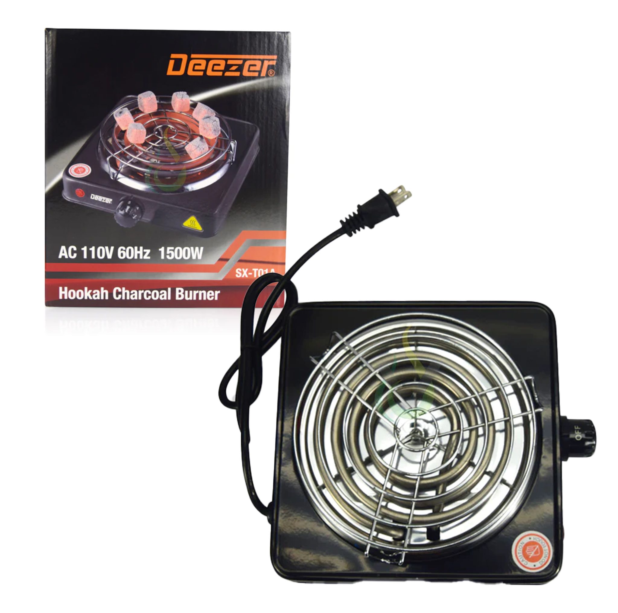 DEEZER HOOKAH CHARCOAL BURNER AC 110W 60HZ 1500W (SX701A) Empire