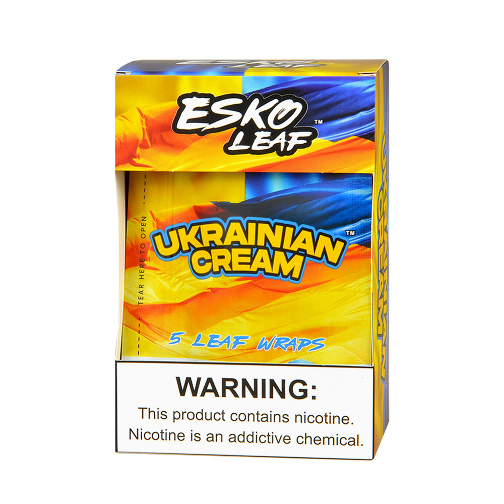 ESKO LEAF WRAPS 5CT PACK BOX OF 8 PACKS Empire Smoke Distributors