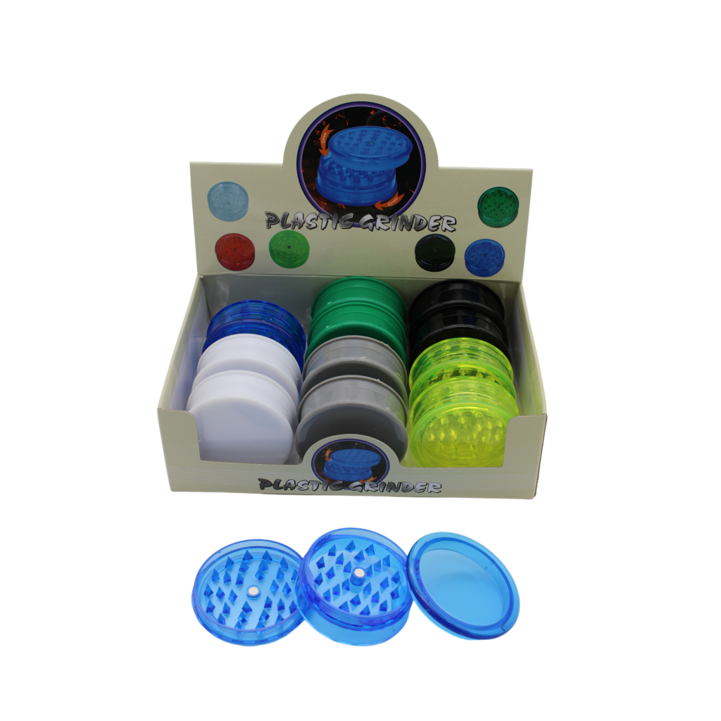 PLASTIC GRINDER 3 PART WITH OF 12 (GRP14012) Empire