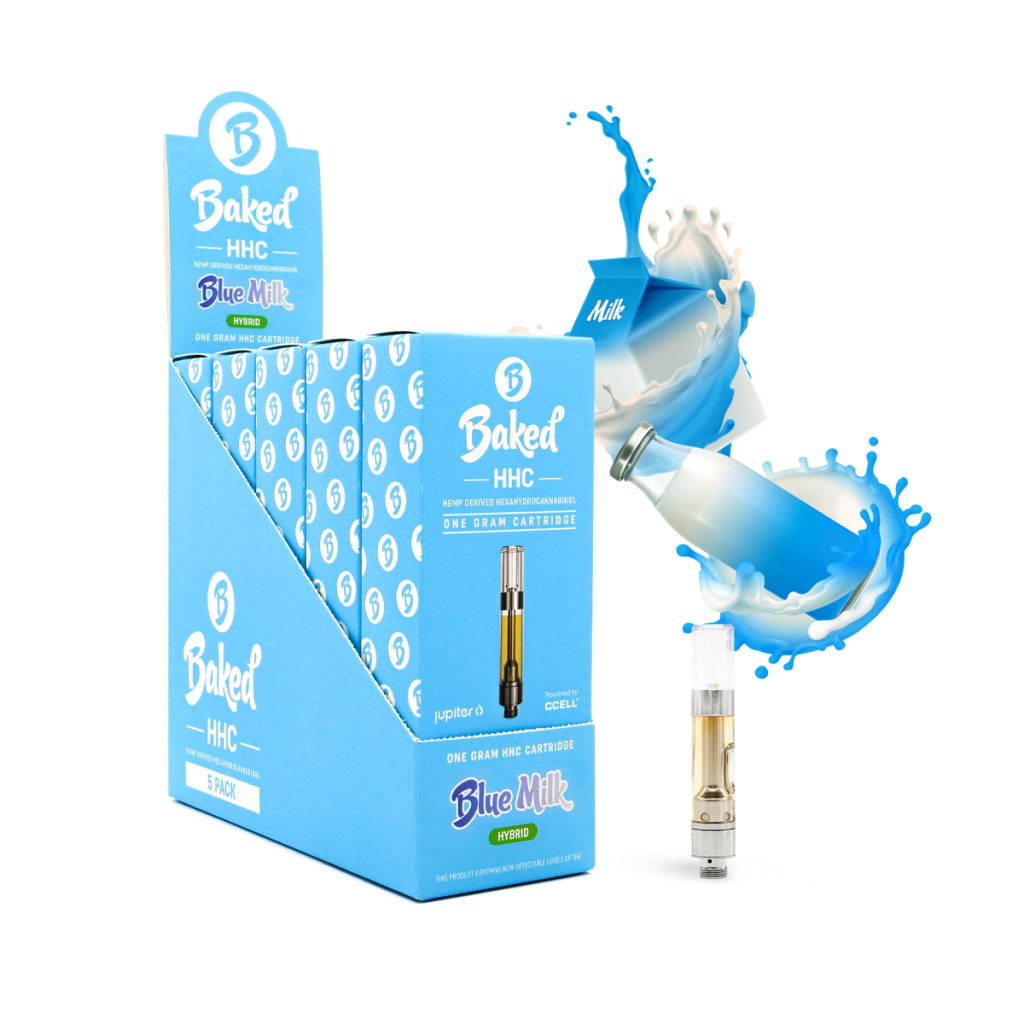 BAKED HHC CARTRIDGE 1GM BOX OF 5 Empire Smoke Distributors