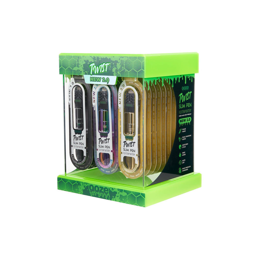 Shop Ooze Slim Twist Pen 2.0 Vape Battery – Lucky Gold Online