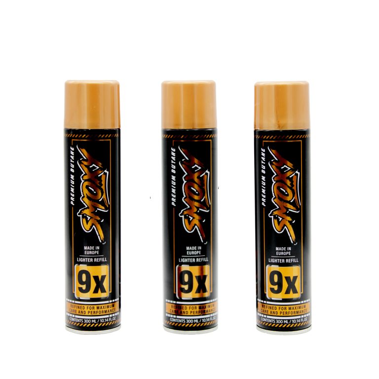 SMOXY BUTANE LIGHTER REFILL 300ML 9X – Empire Smoke Distributors