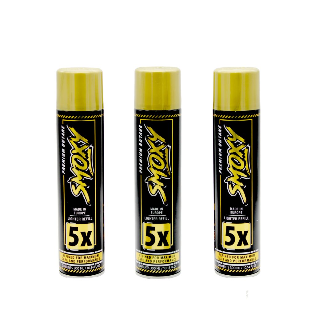 Smoxy Butane Lighter Refill 300ml 5x – Empire Smoke Distributors