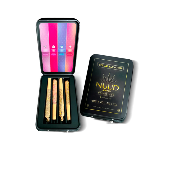 Nuud Nudies Pre Roll 4 Sex Joints Box Of 4 Empire Smoke Distributors 