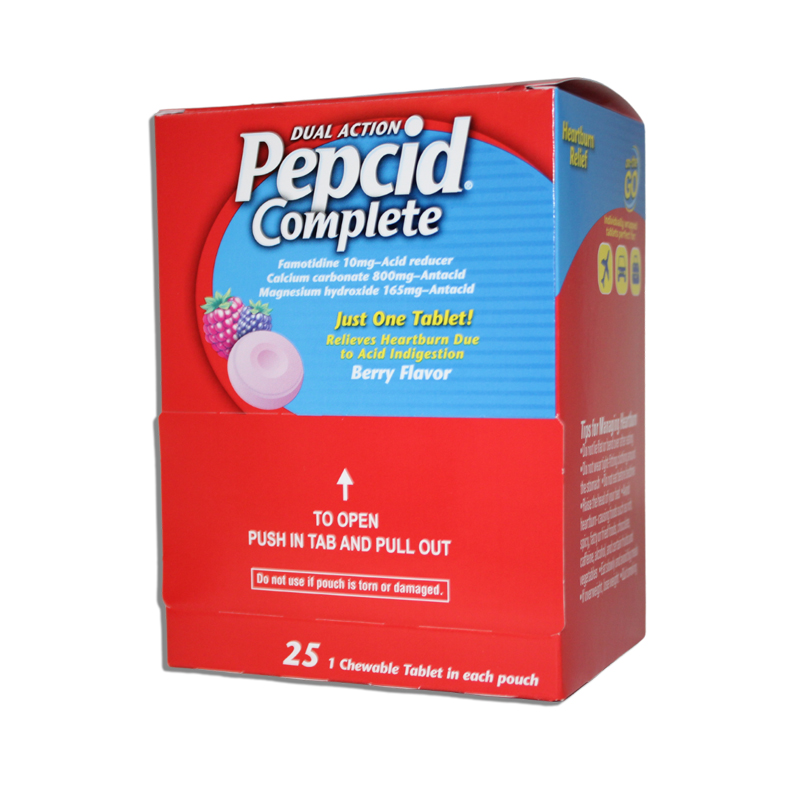 PEPCID COMPLETE 25CT TAB - Empire Smoke Distributors