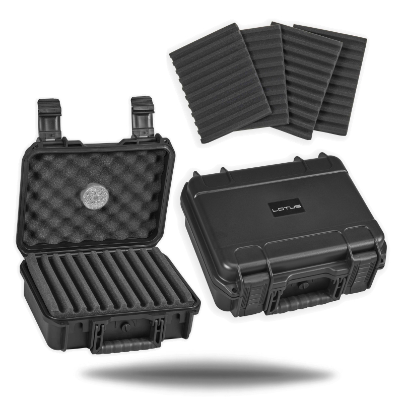 LOTUS STICK TRAVEL HUMIDOR FOR 40CT (VC40) BLACK Empire Smoke