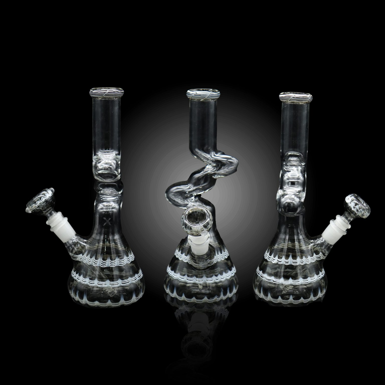 10″ RASTA TWISTED WATER PIPE – Empire Smoke Distributors