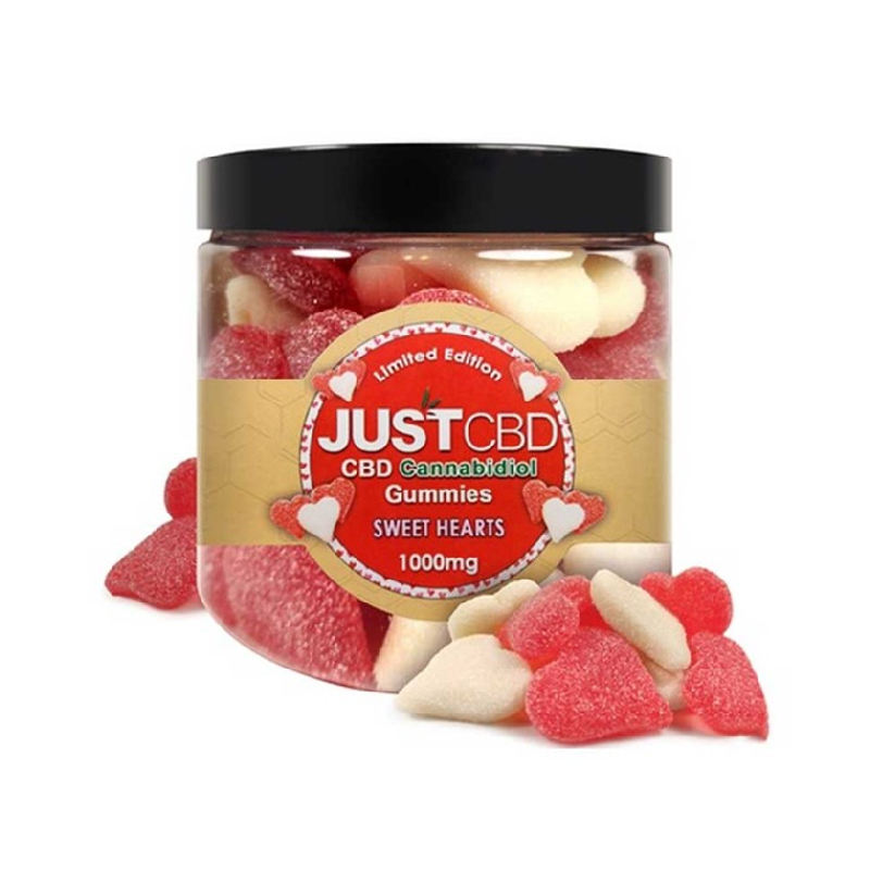 Just Cbd Gummies 1000mg Valentines Sweet Hearts Day Empire Smoke