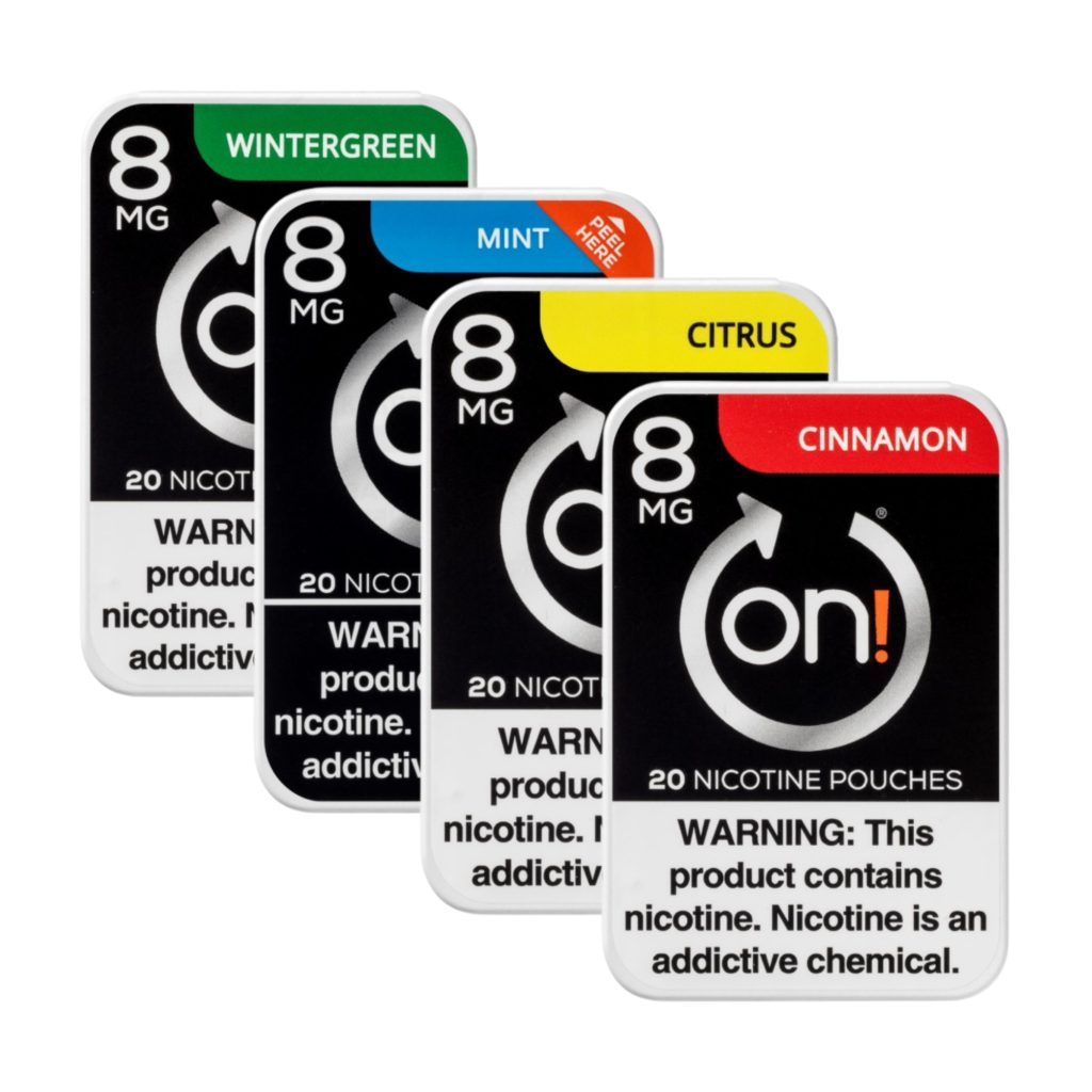 ON NICOTINE POUCHES 8MG – PACK OF 5 – Empire Smoke Distributors