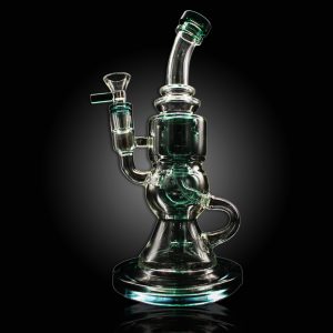 10'' APLHA SHOWER HEAD BALL KLEIN RECYCLER WATER PIPES PERSIAN GREEN