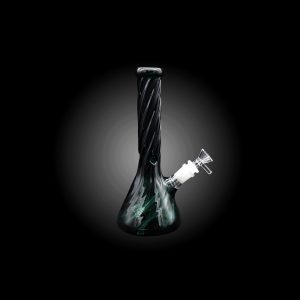 10'' SPIRAL BEAKER WATER PIPE TEAL
