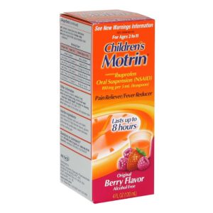 MOTRIN CHILDRENS SYRUP 4OZ 120ML