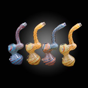 7'' LATTICINO SPIRAL BUBBLER 6CT JAR