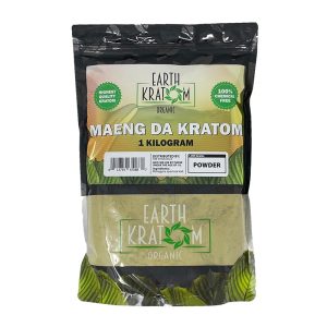 EARTH KRATOM 1KG POWDER MAENG DA