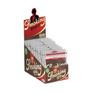 SMOKING SLIM BROWN FILTERS 120CT FILTERS PER BAG -10 BAGS PER BOX