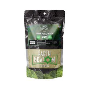 EARTH KRATOM 250GM POWDER GREEN HULU KAPUAS