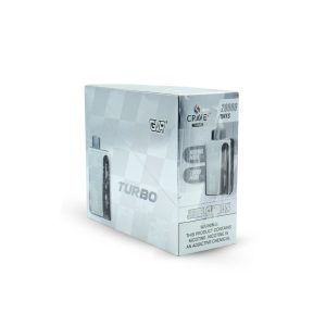 CRAVE PLUS TURBO DISPOSABLE 20000PF JEWEL CLEAR 5% -BOX OF 5
