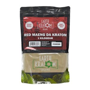 EARTH KRATOM 1KG POWDER RED MAENG DA