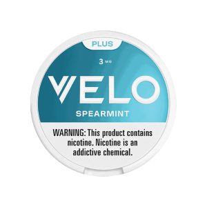 VELO PLUS NICOTINE POUCHES SPEARMINT 3MG -PACK OF 5