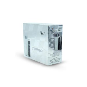 CRAVE PLUS TURBO DISPOSABLE 20000PF CHILL CLEAR 5% -BOX OF 5
