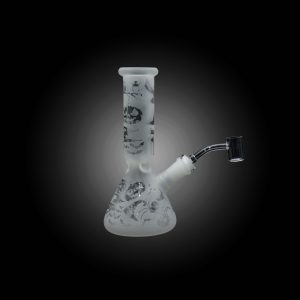 8'' WHITE CHARACTER COATED BEAKER WHITE-B