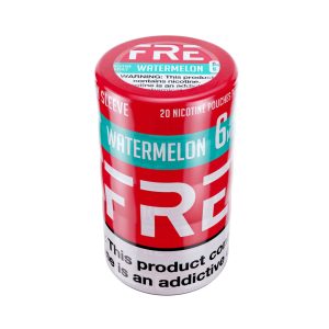 FRE NICOTINE POUCHES WATERMELON 6MG -PACK OF 5