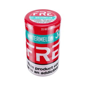 FRE NICOTINE POUCHES WATERMELON 3MG -PACK OF 5