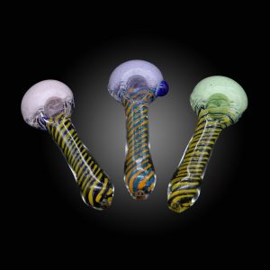 4.5'' FRIT HEAD SPIRAL LINE HAND PIPE 8CT JAR