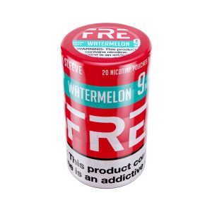 FRE NICOTINE POUCHES WATERMELON 9MG -PACK OF 5