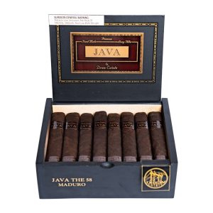 RP JAVA BY DREW ESTATE THE 58 MADURO (5 X 58) BOX OF 24